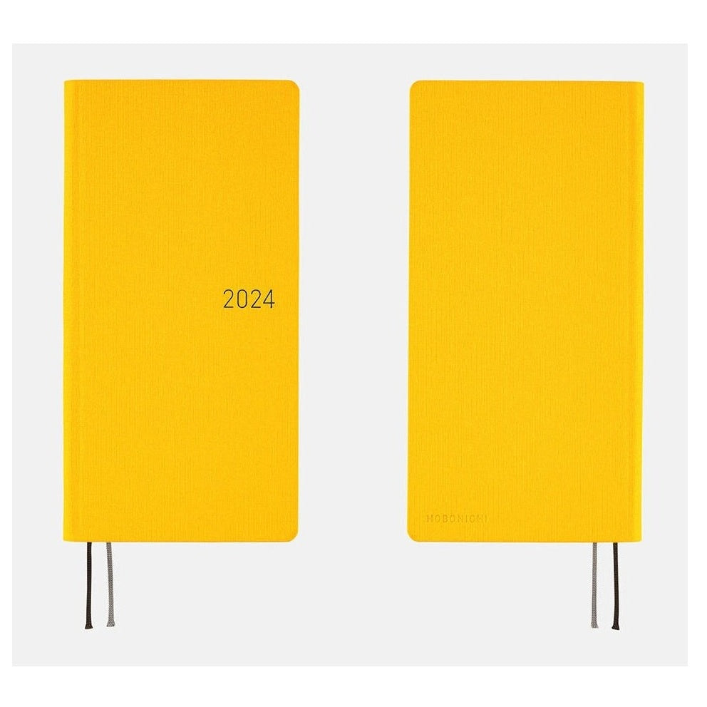 Hobonichi Techo 2024 Weeks Mega Colors: Poppin' Yellow