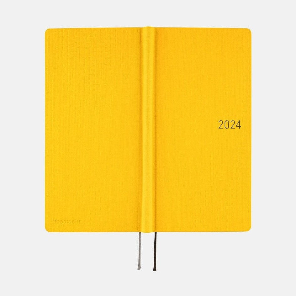 Hobonichi Techo 2024 Weeks Mega Colors: Poppin' Yellow