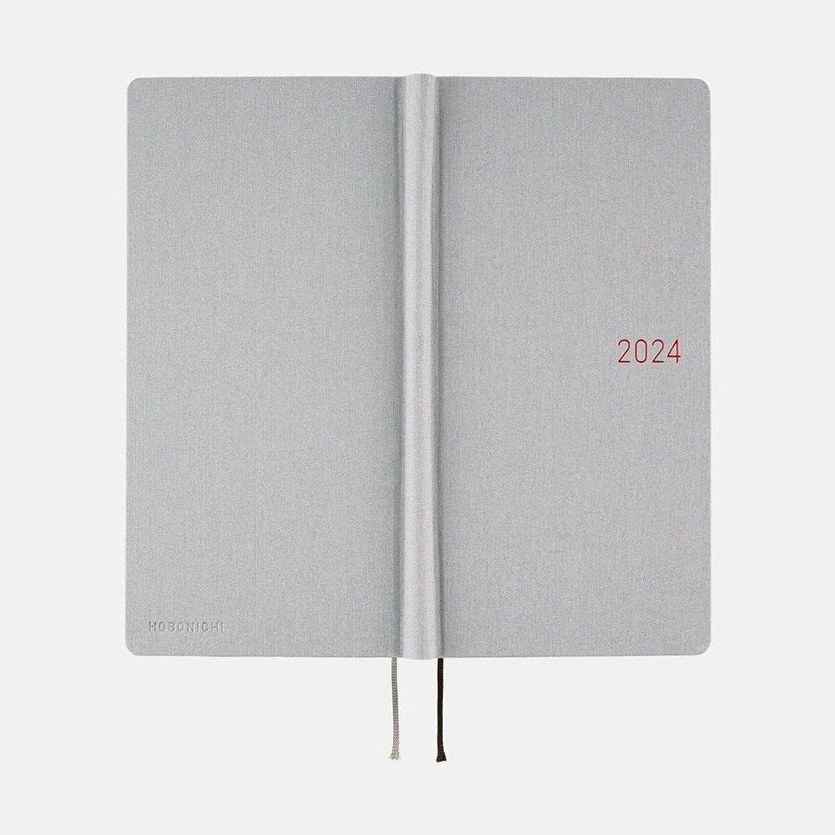 Hobonichi Techo 2024 Weeks Mega Colors: Stylish Gray