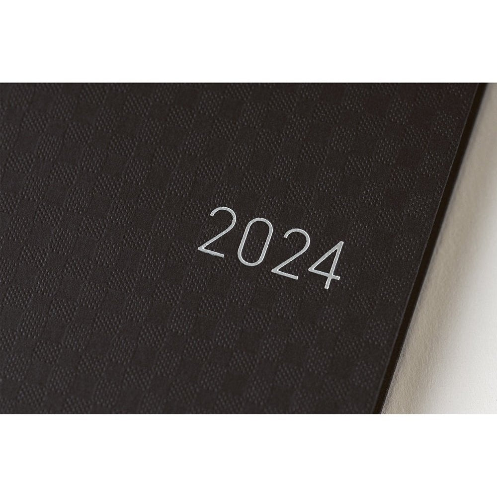 Hobonichi Techo 2024 Weeks Paper Series: Black Gingham