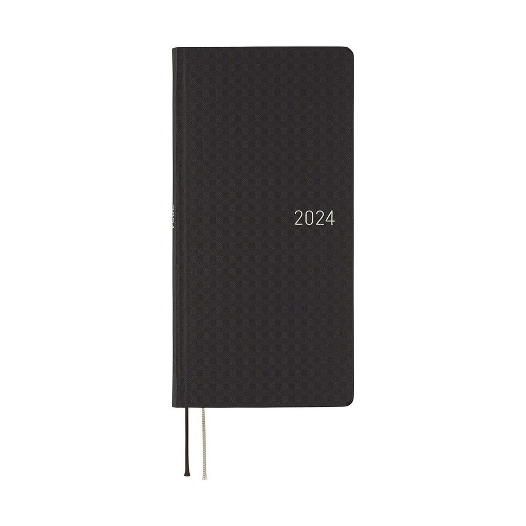 Hobonichi Techo 2024 Weeks Paper Series: Black Gingham