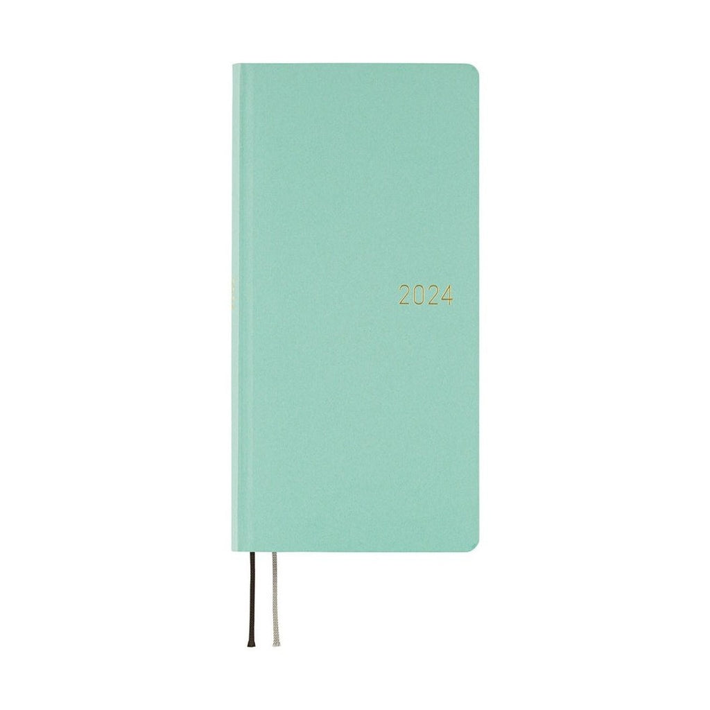 Hobonichi Techo 2024 Weeks Paper Series: Pale Blue-Green