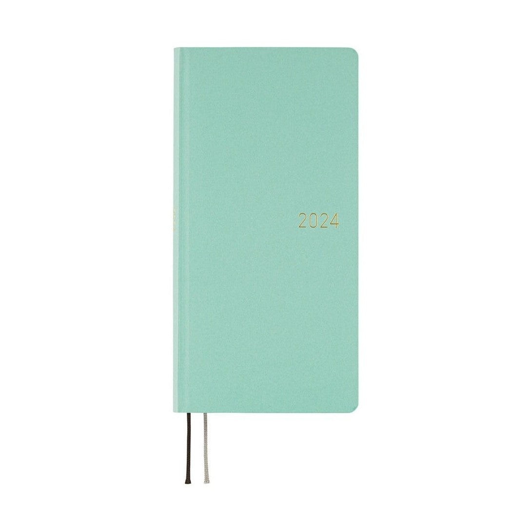Hobonichi Techo 2024 Weeks Paper Series: Pale Blue-Green