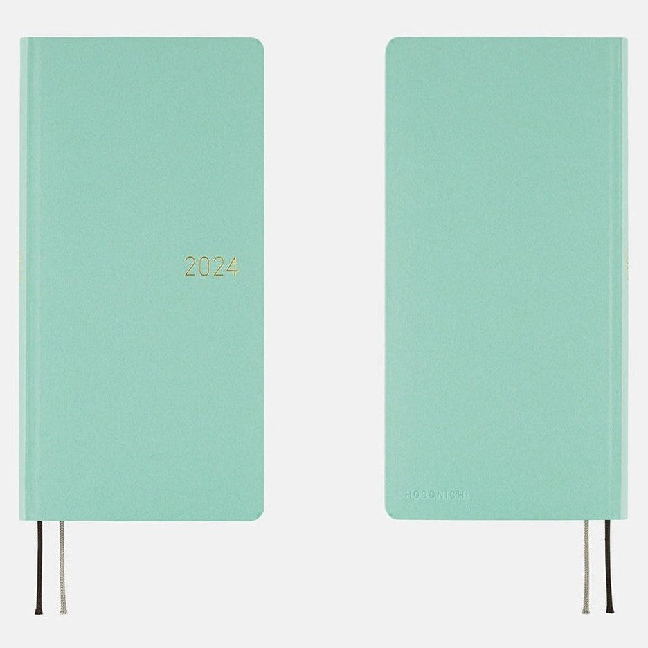 Hobonichi Techo 2024 Weeks Paper Series: Pale Blue-Green