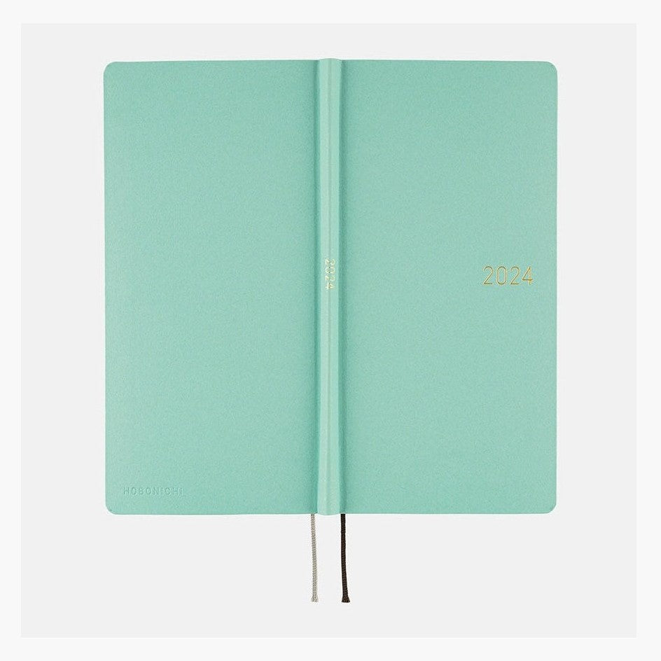 Hobonichi Techo 2024 Weeks Paper Series: Pale Blue-Green