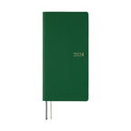 Hobonichi Techo 2024 Weeks Smooth: Forest Green