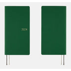 Hobonichi Techo 2024 Weeks Smooth: Forest Green