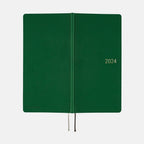 Hobonichi Techo 2024 Weeks Smooth: Forest Green