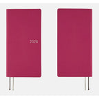 Hobonichi Techo 2024 Weeks Smooth: Sangria