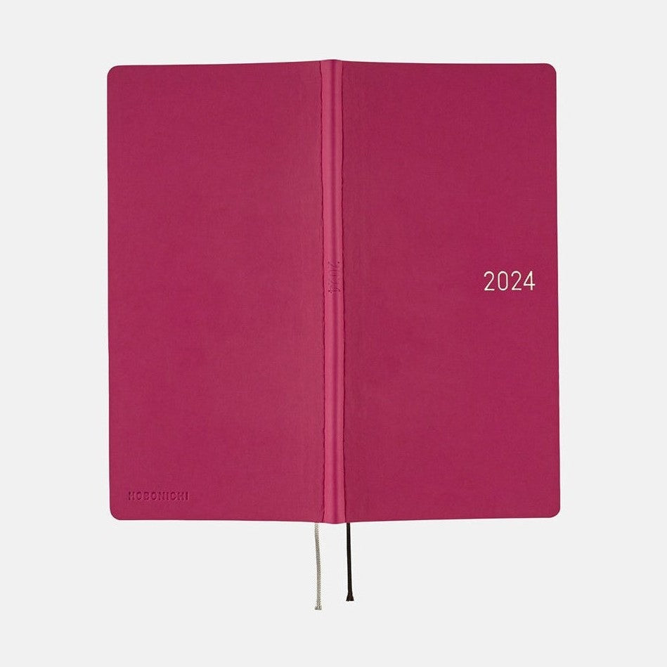 Hobonichi Techo 2024 Weeks Smooth: Sangria