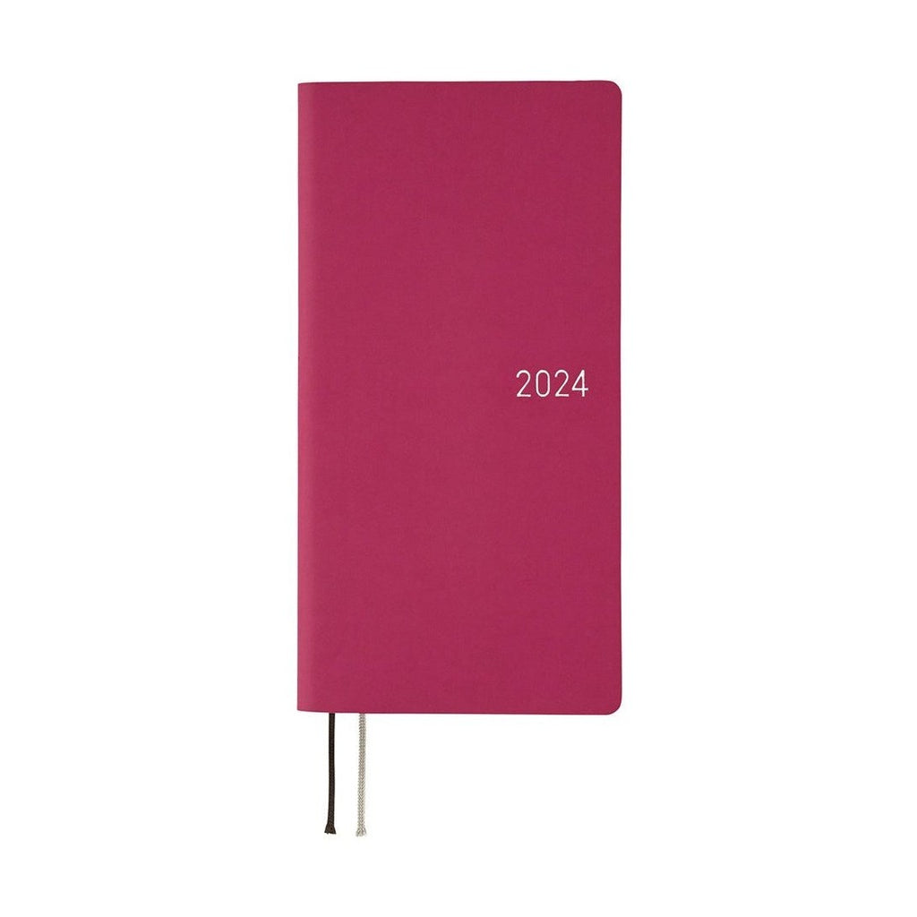 Hobonichi Techo 2024 Weeks Smooth: Sangria