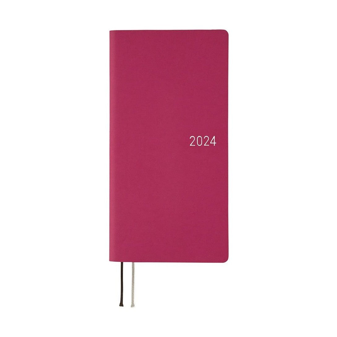 Hobonichi Techo 2024 Weeks Smooth: Sangria
