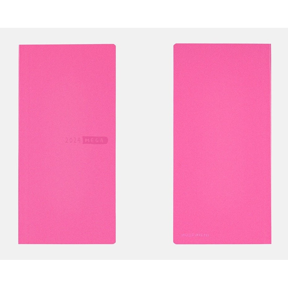 Hobonichi Techo 2024 Weeks Sneaker: Raspberry