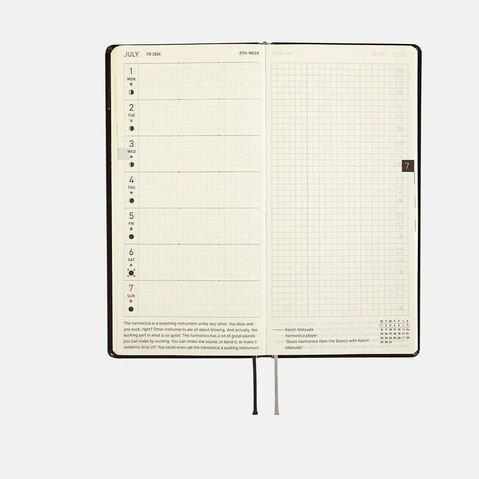 Hobonichi Techo 2024 Weeks Taro Okamoto: Three Faces