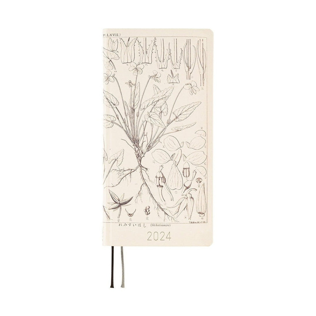 Hobonichi Techo 2024 Weeks Tomitaro Makino: Shihai Sumire