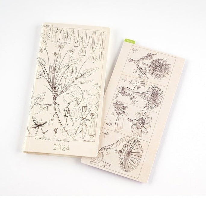 Hobonichi Techo 2024 Weeks Tomitaro Makino: Shihai Sumire