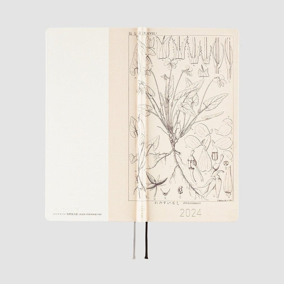 Hobonichi Techo 2024 Weeks Tomitaro Makino: Shihai Sumire