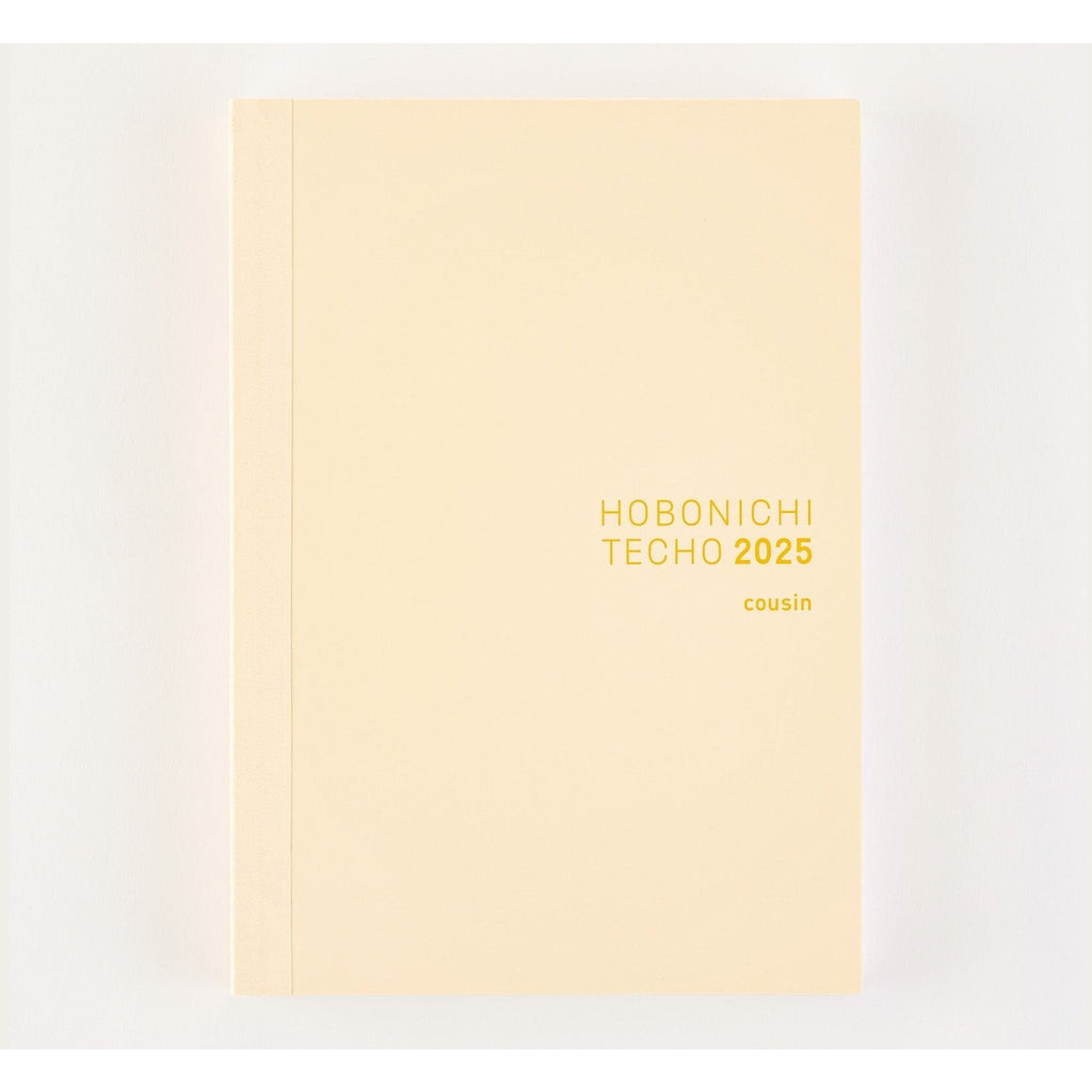 Hobonichi Techo 2025 English Cousin Book A5 size/Daily/Jan start/Mon start