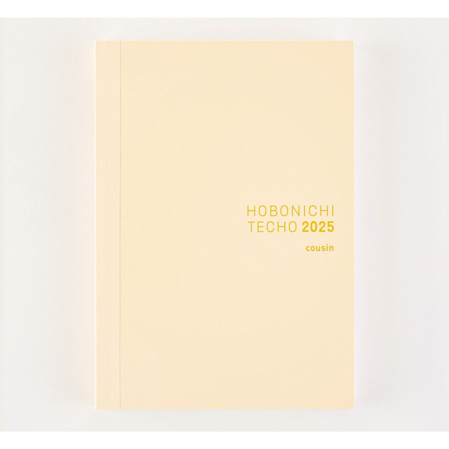 Hobonichi Techo 2025 English Cousin Book A5 size/Daily/Jan start/Mon start