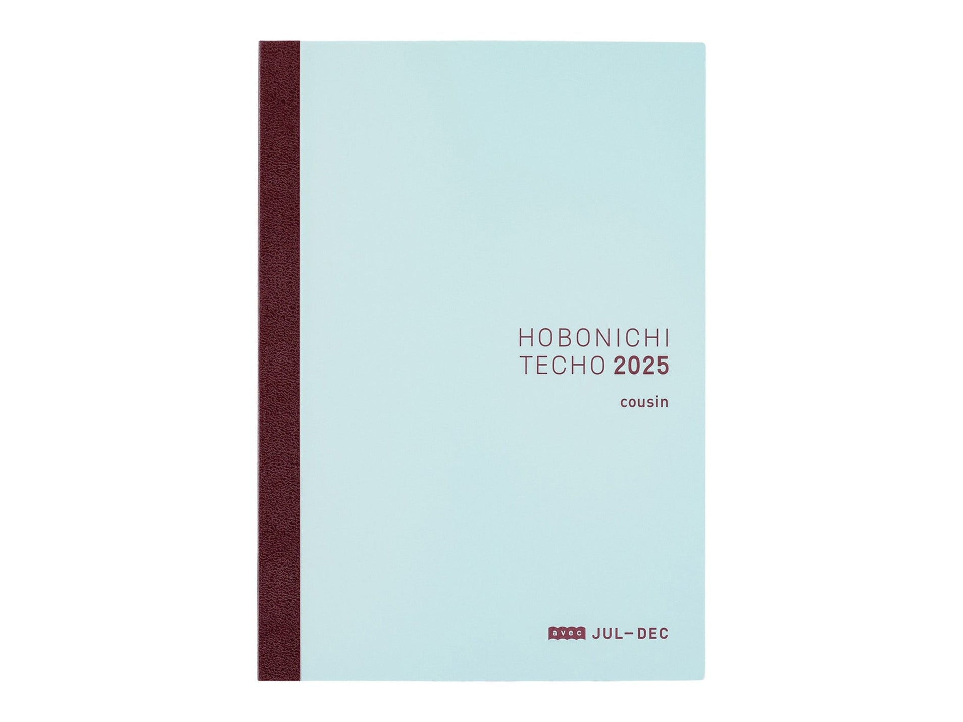 Hobonichi Techo 2025 Japanese Cousin Avec Books A5 size/Daily 6-month x 2 book set/Jan start/Mon start