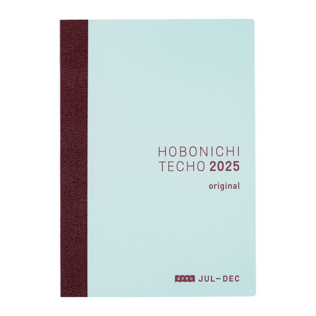 Hobonichi Techo 2025 Japanese Original Avec Books A6 size/Daily 6-month x 2 book set/Jan start/Mon start