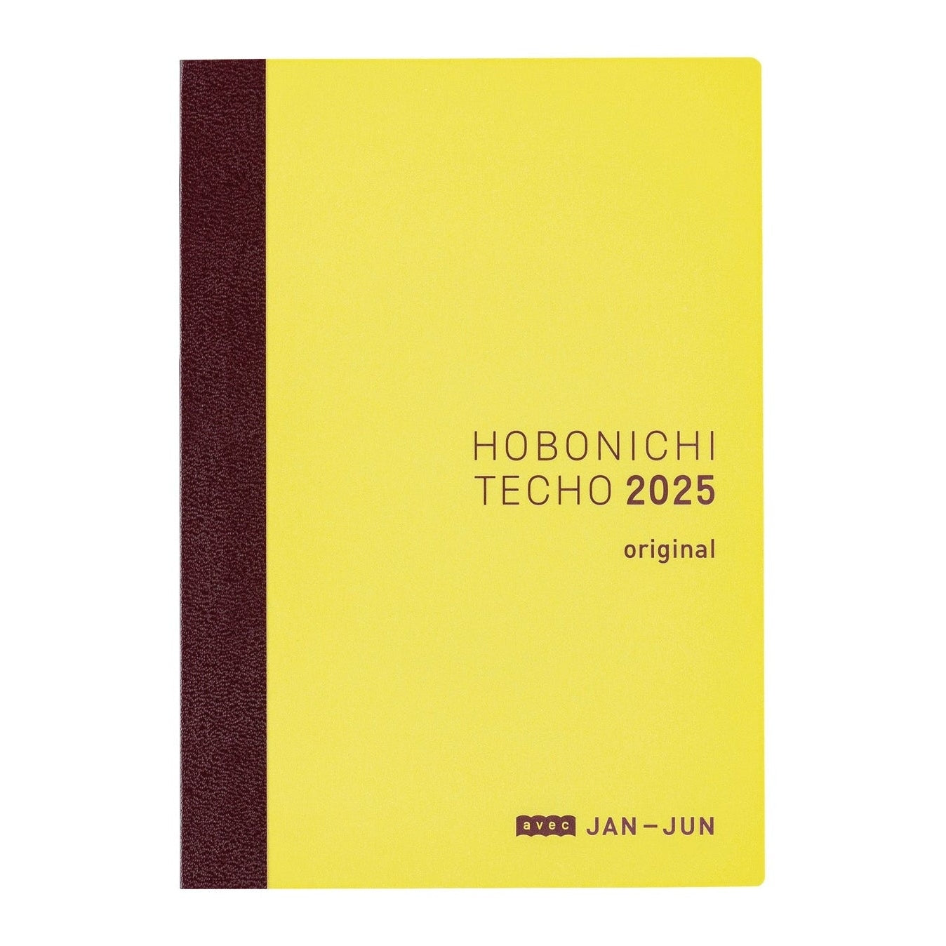 Hobonichi Techo 2025 Japanese Original Avec Books A6 size/Daily 6-month x 2 book set/Jan start/Mon start