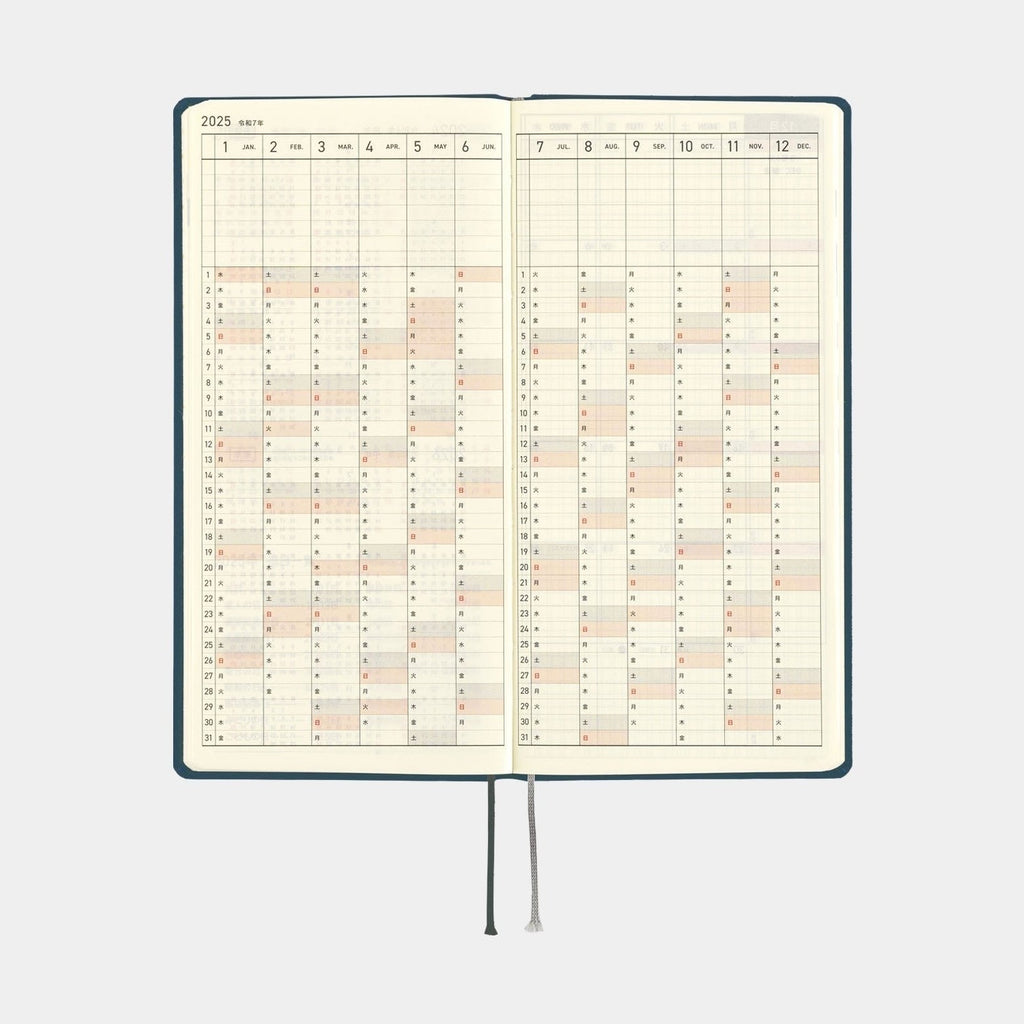 Hobonichi Techo 2025 Weeks - Colours: Star Dust