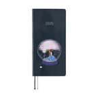 Hobonichi Techo 2025 Weeks - Hiroko Kubota: Night Cherry Blossom Snow Globe