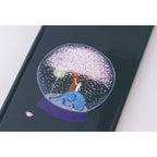 Hobonichi Techo 2025 Weeks - Hiroko Kubota: Night Cherry Blossom Snow Globe
