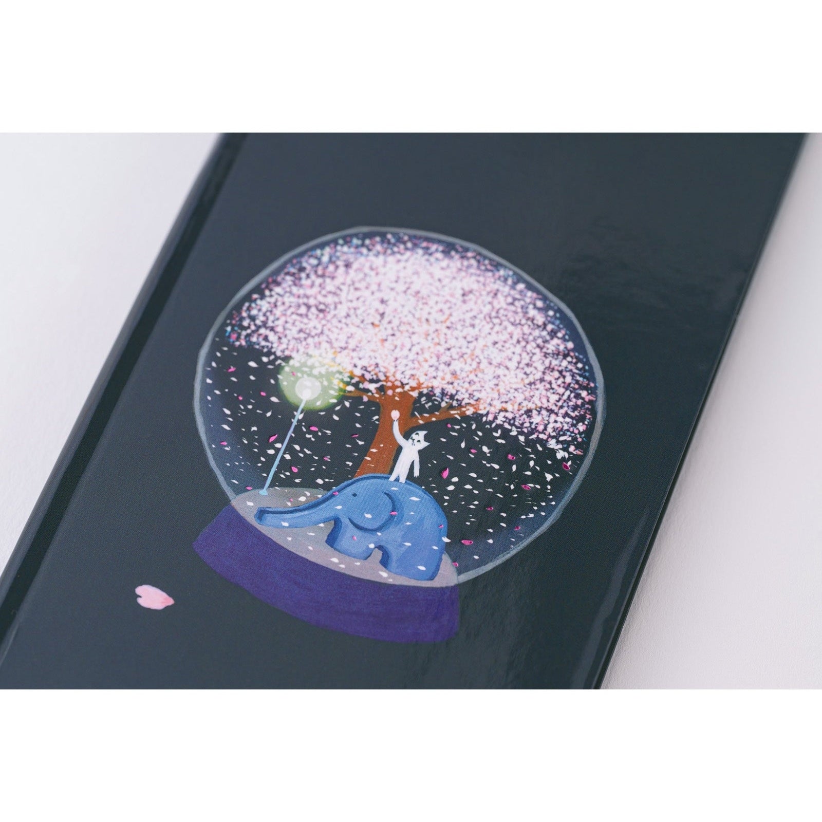 Hobonichi Techo 2025 Weeks - Hiroko Kubota: Night Cherry Blossom Snow Globe