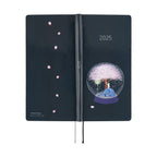 Hobonichi Techo 2025 Weeks - Hiroko Kubota: Night Cherry Blossom Snow Globe
