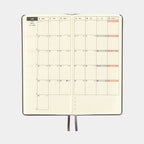 Hobonichi Techo 2025 Weeks - Leather: Steel Gray