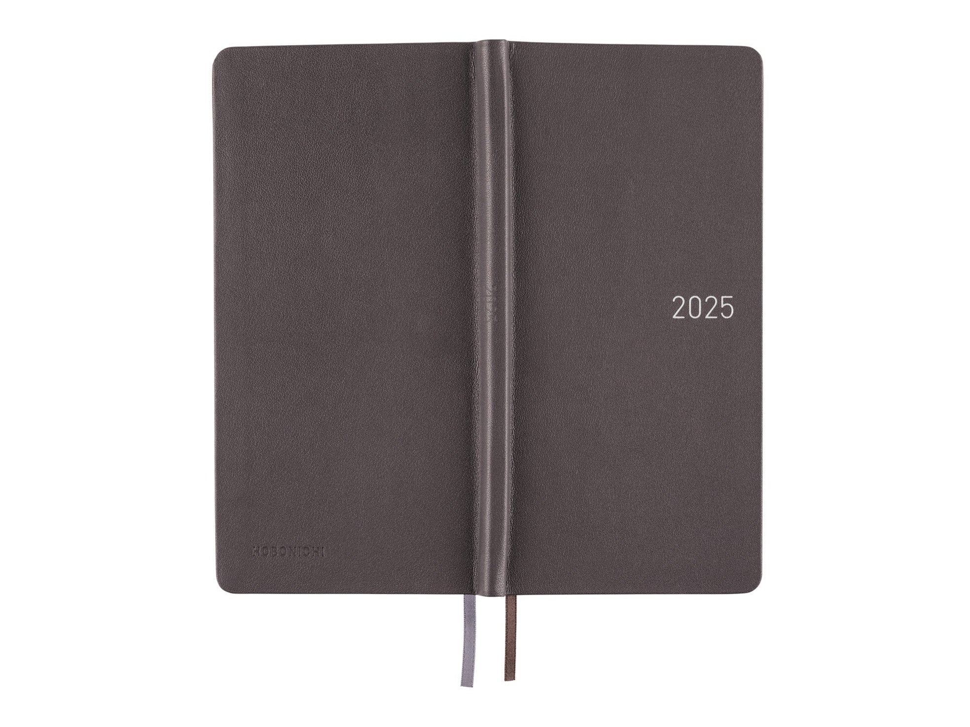 Hobonichi Techo 2025 Weeks - Leather: Steel Gray