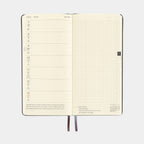 Hobonichi Techo 2025 Weeks - Leather: Steel Gray