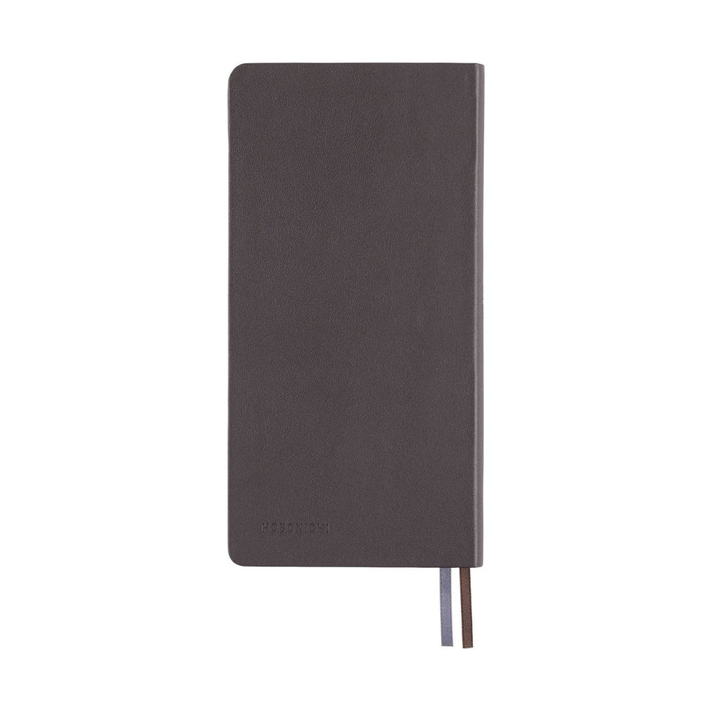 Hobonichi Techo 2025 Weeks - Leather: Steel Gray