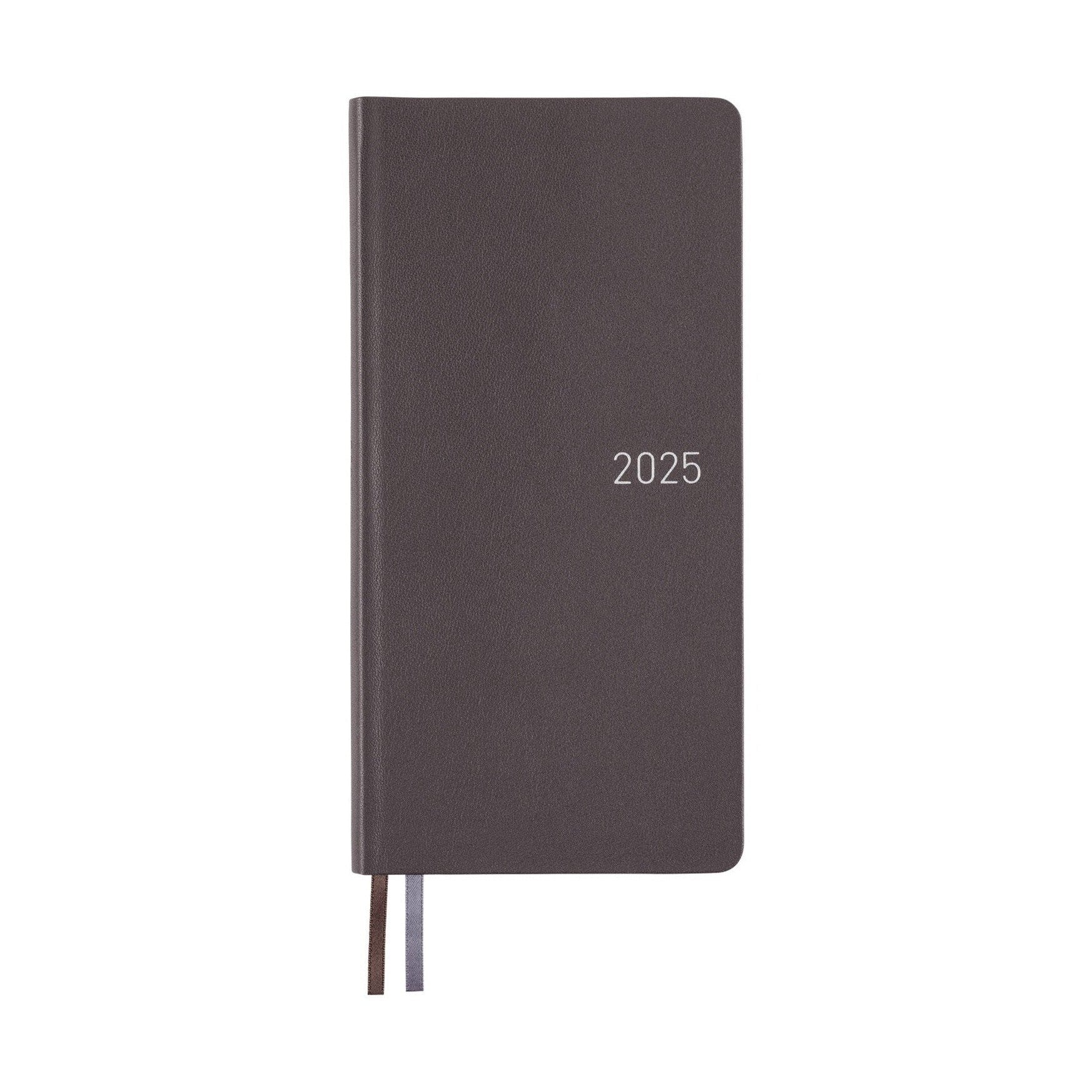 Hobonichi Techo 2025 Weeks - Leather: Steel Gray