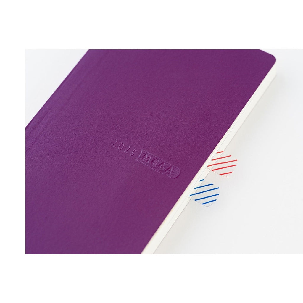 Hobonichi Techo 2025 Weeks MEGA - Sneaker: Rich Purple