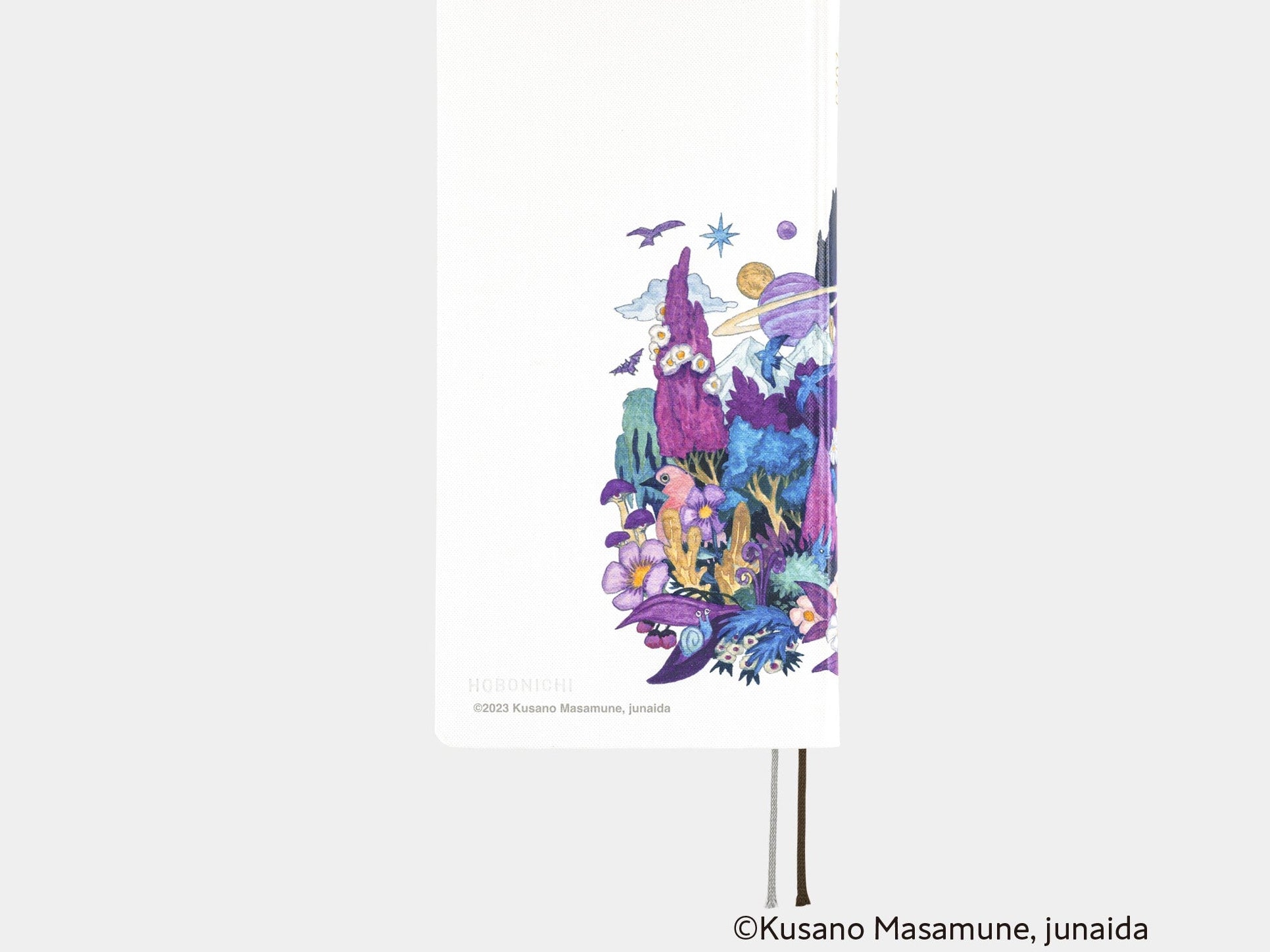 Hobonichi Techo 2025 Weeks - Masamune Kusano x junaida: Through the Purple Night