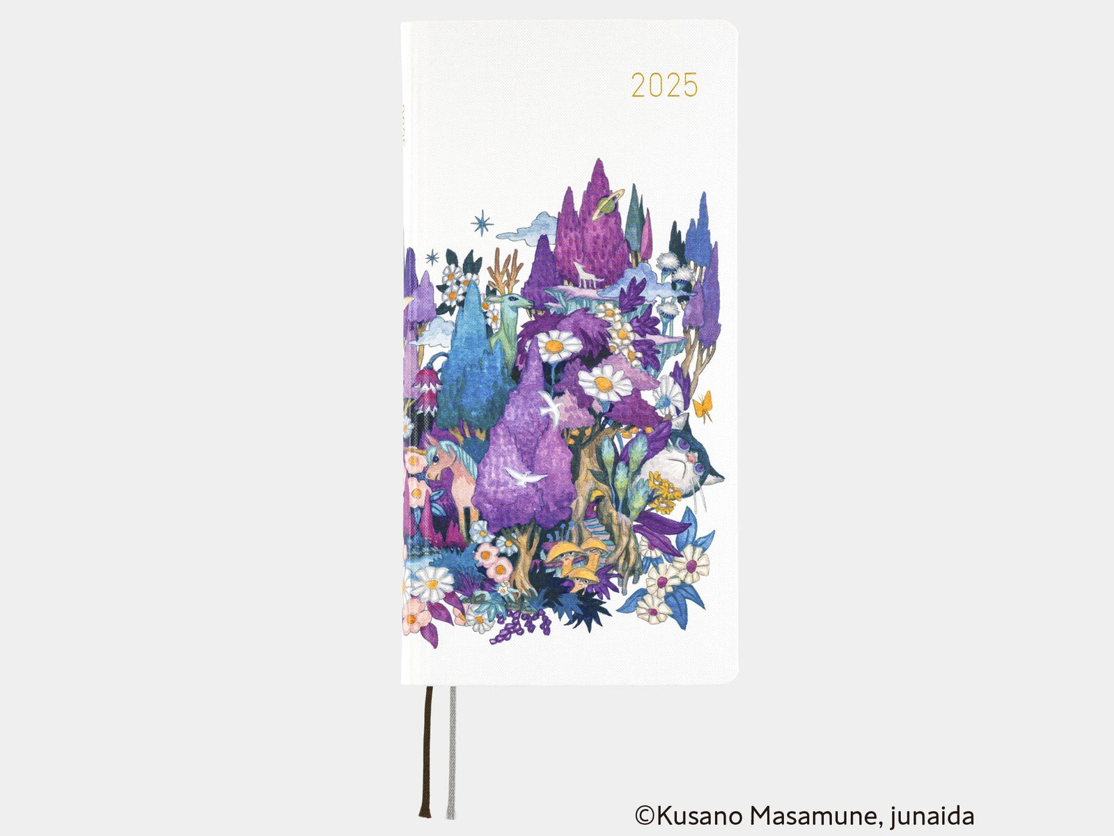 Hobonichi Techo 2025 Weeks - Masamune Kusano x junaida: Through the Purple Night