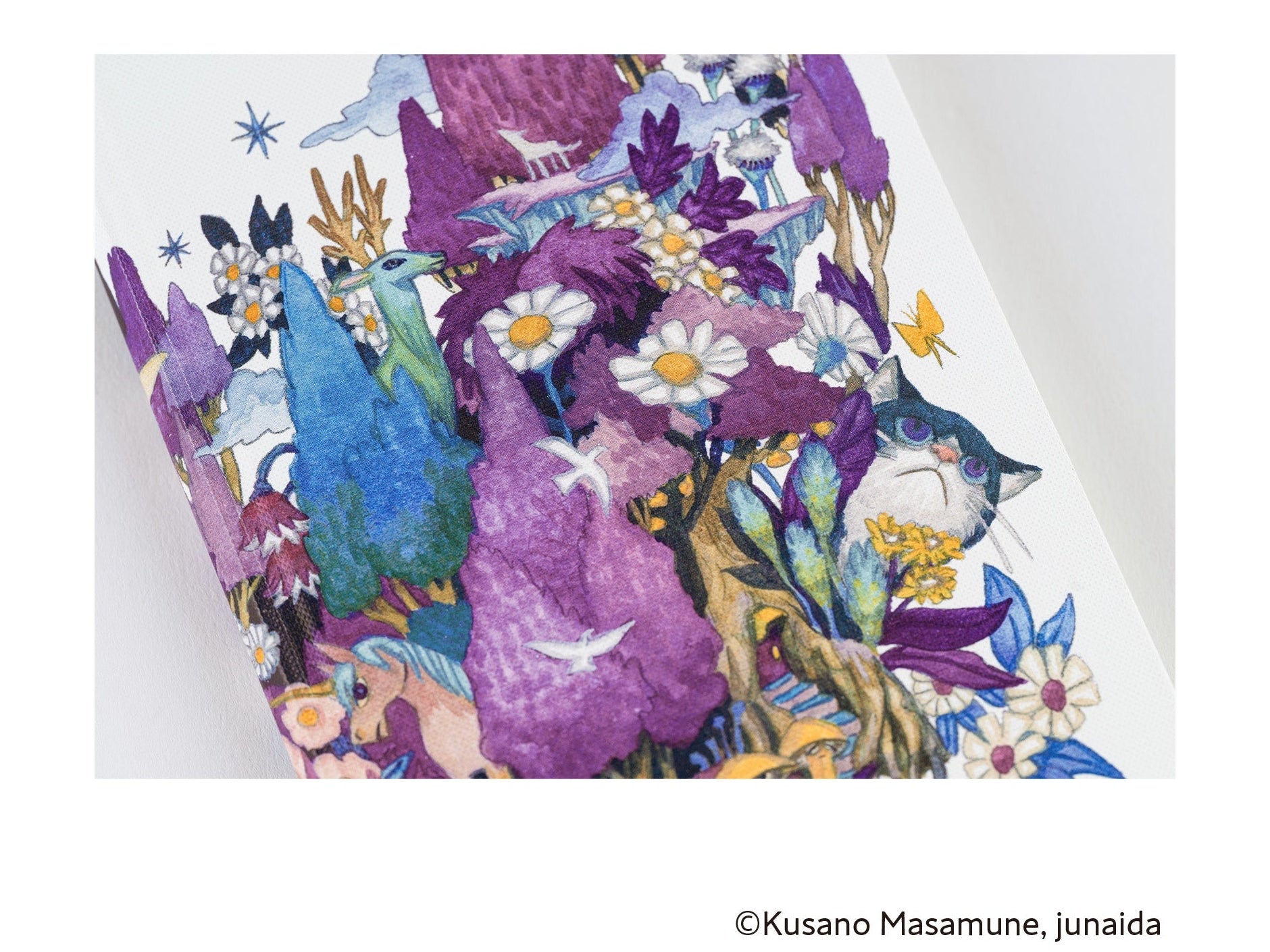 Hobonichi Techo 2025 Weeks - Masamune Kusano x junaida: Through the Purple Night