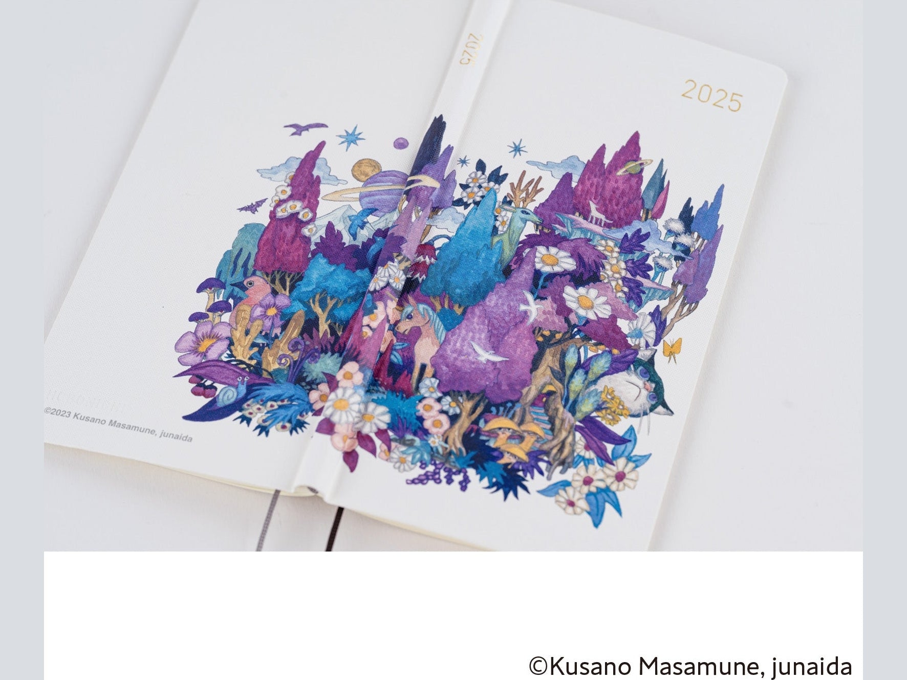 Hobonichi Techo 2025 Weeks - Masamune Kusano x junaida: Through the Purple Night