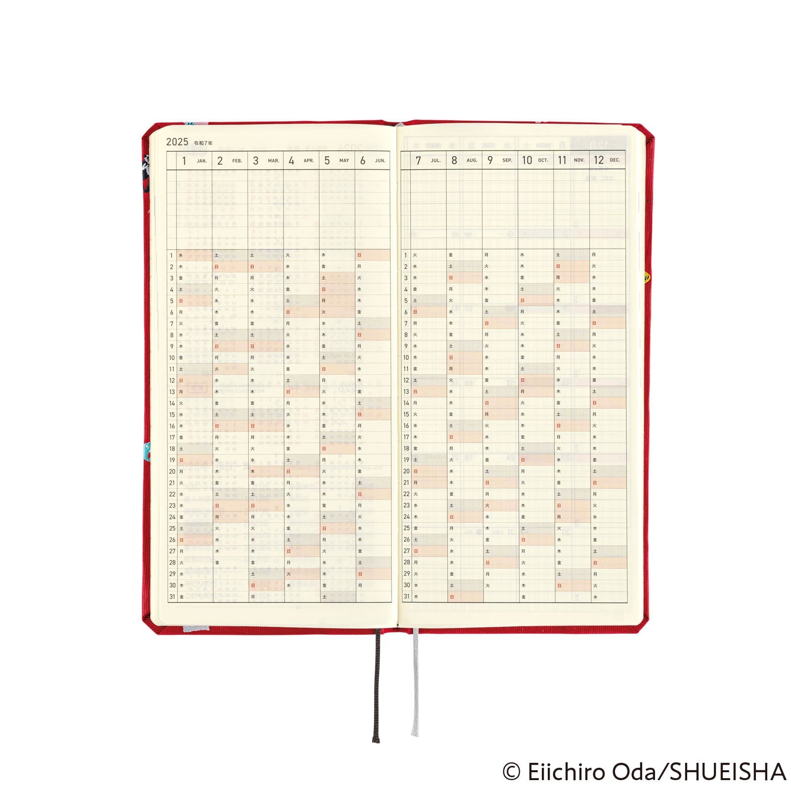 Hobonichi Techo 2025 Weeks - ONE PIECE magazine: DON! ENG