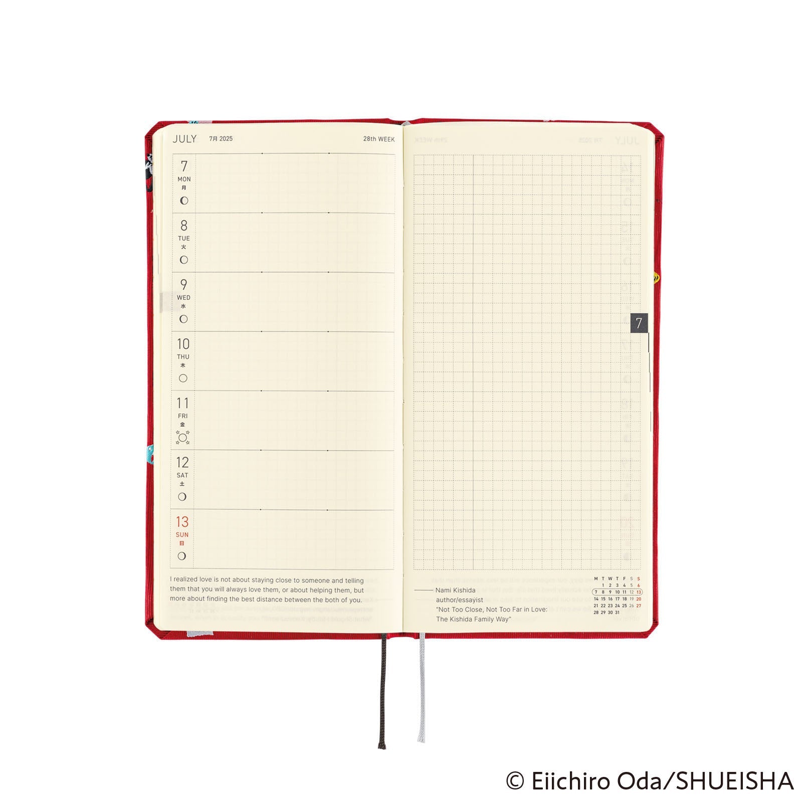 Hobonichi Techo 2025 Weeks - ONE PIECE magazine: DON! ENG