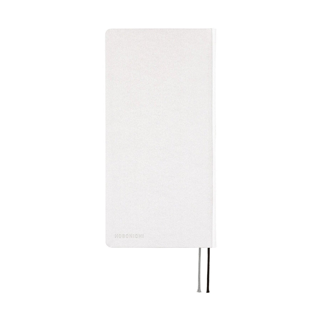 Hobonichi Techo 2025 Weeks - Paper Series: Platinum White