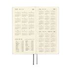 Hobonichi Techo 2025 Weeks - Paper Series: Platinum White