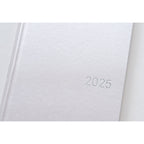 Hobonichi Techo 2025 Weeks - Paper Series: Platinum White