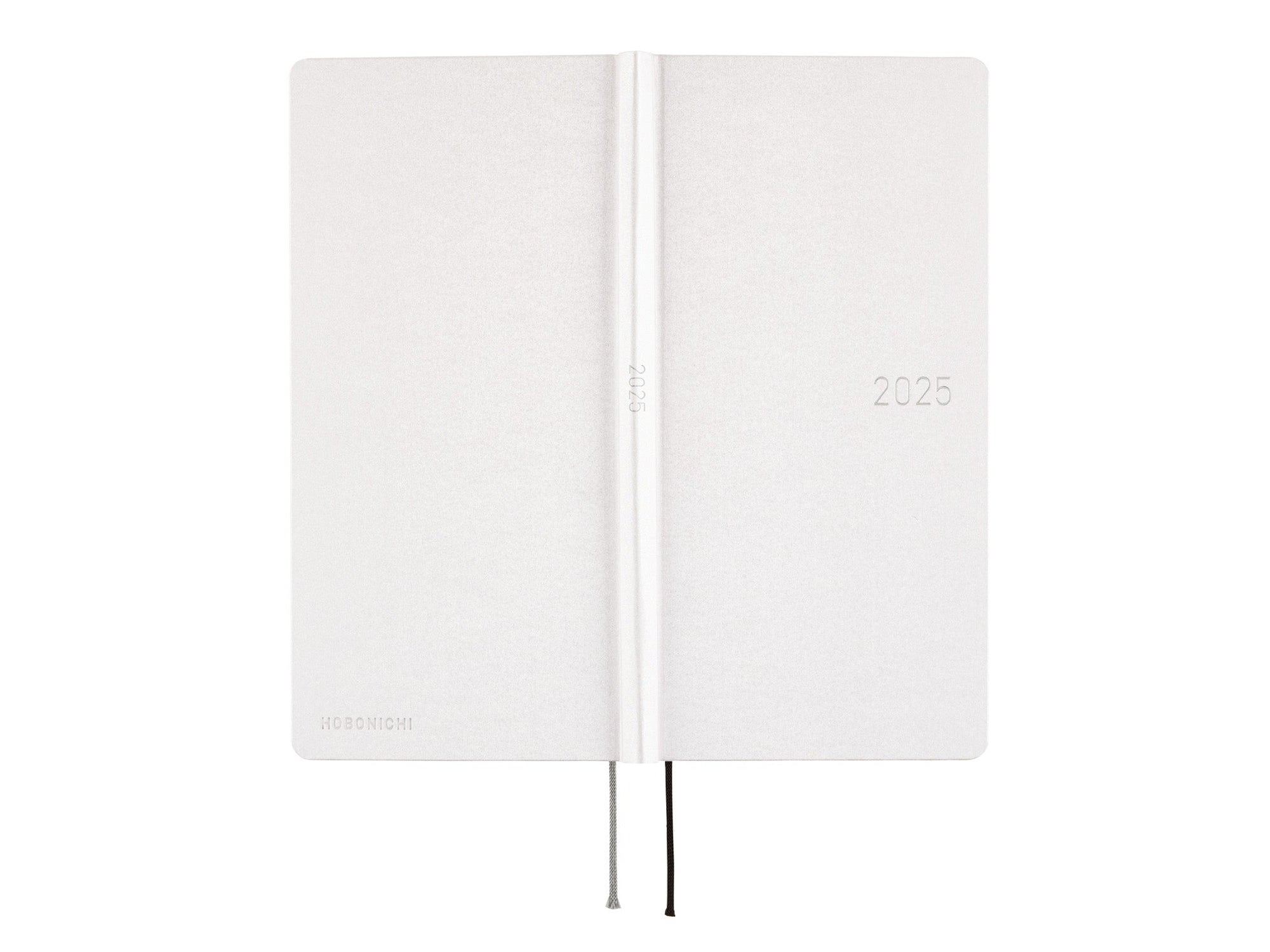 Hobonichi Techo 2025 Weeks - Paper Series: Platinum White