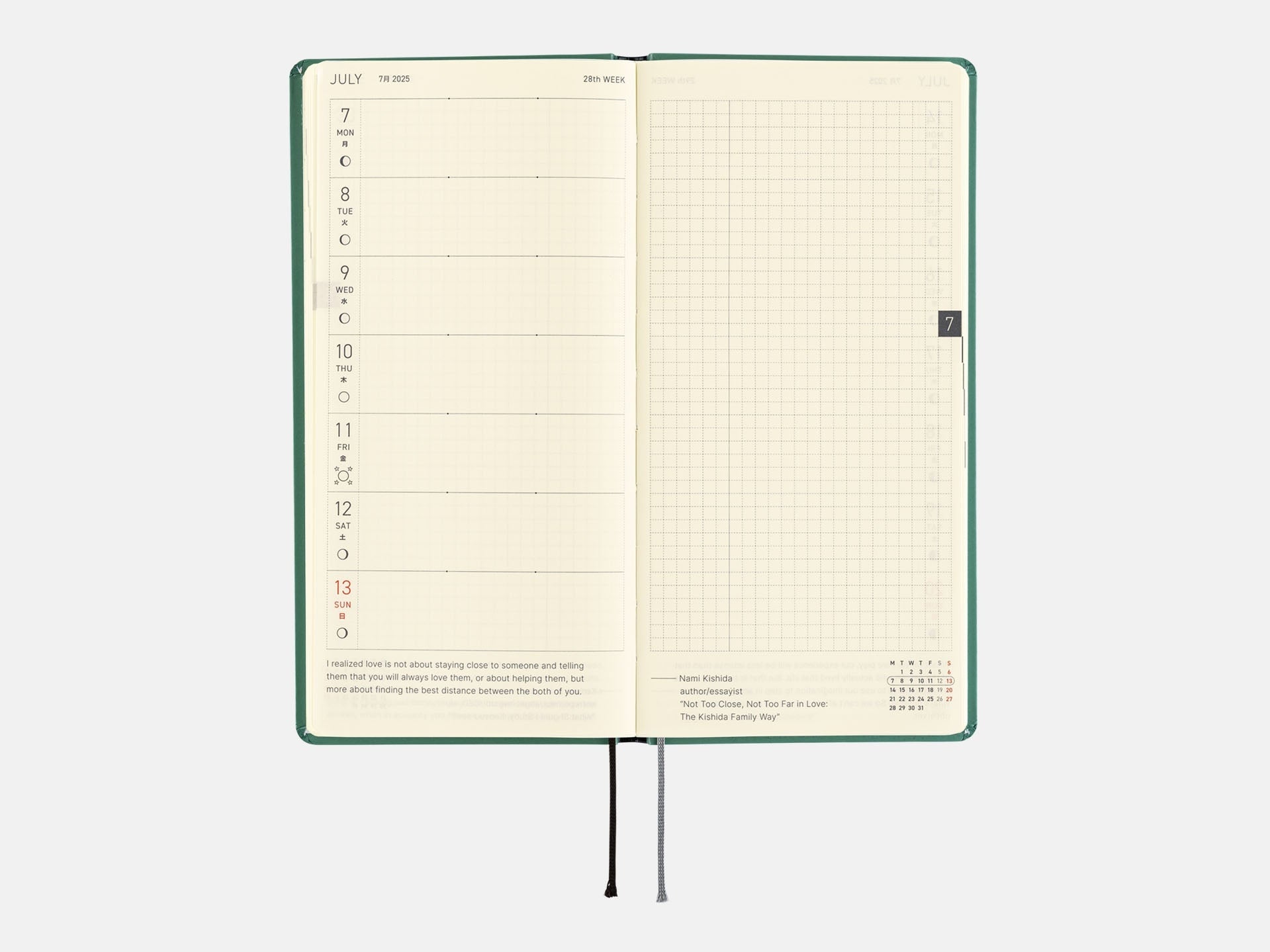 Hobonichi Techo 2025 Weeks - SPY x FAMILY: Forger Family