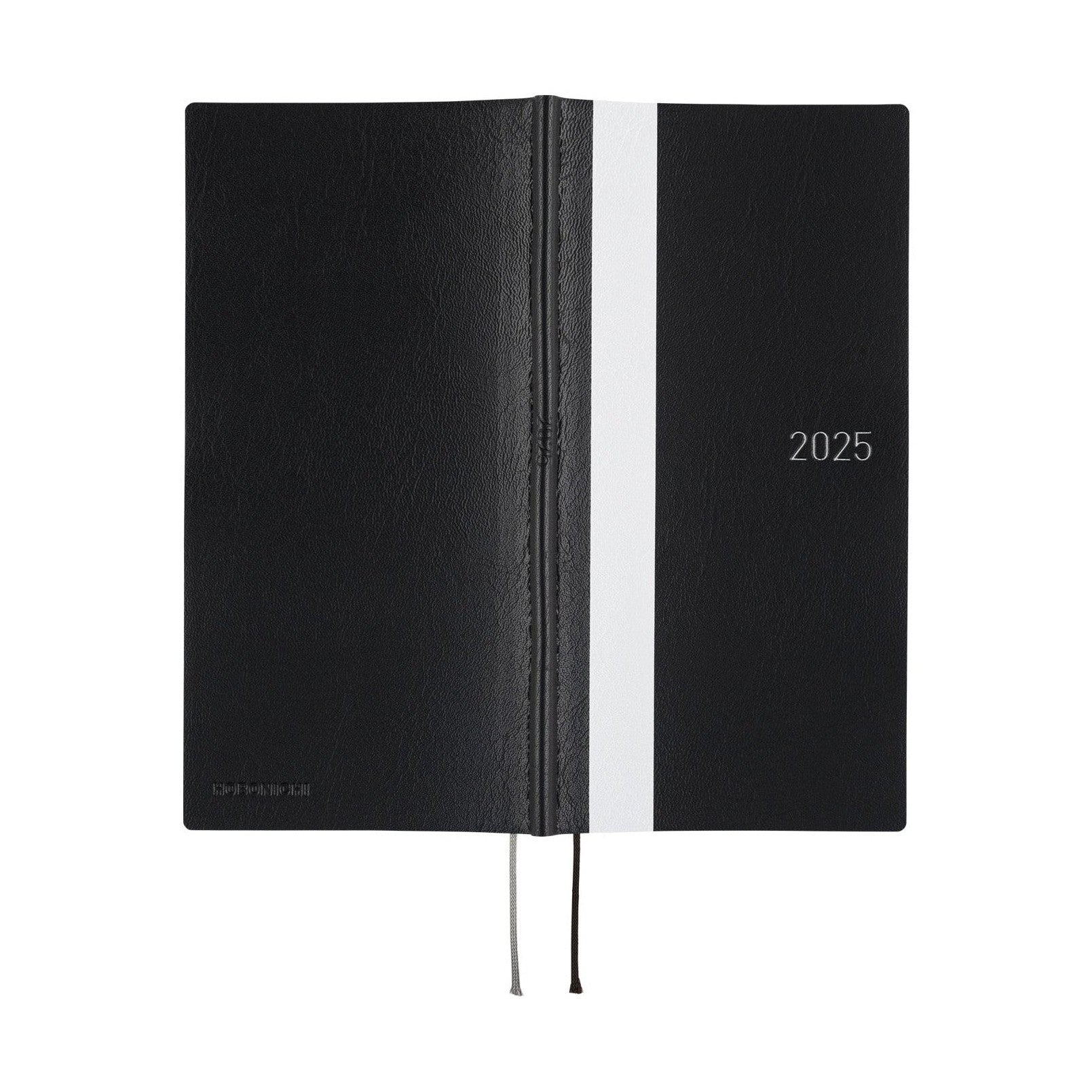 Hobonichi Techo 2025 Weeks - White Line: Black
