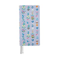 Hobonichi Techo 2025 Weeks closed lavender diary with vertical floral motifs and gold 2025 print